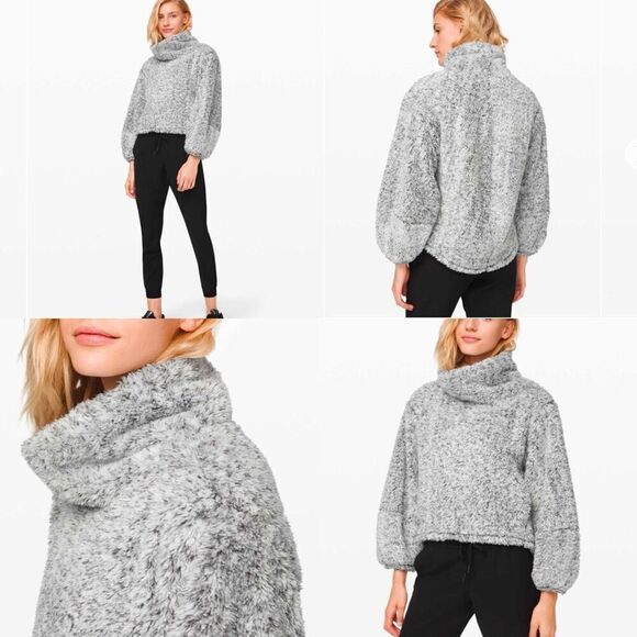 Lululemon Warmth Restore Sherpa Pullover med/leg - Picture 1 of 7